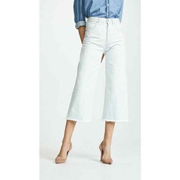 Citizens of Humanity EMMA High Rise wide Leg Crop Baggy Denim Jeans STYLE#1689-8 - Picture 1 of 15